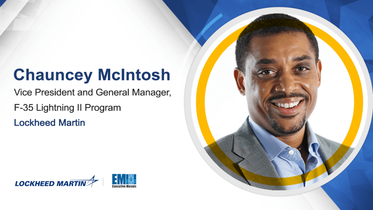 lockheed-picks-chauncey-mcintosh-to-lead-f-35-program